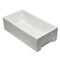 Alfi Brand 36" White Reversible Smooth / Fluted Sgl Bowl Fireclay Farm Sink AB3618HS-W - alternate 10